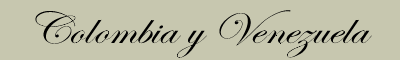 Colombia y Venezuela